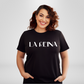 La Reina (white script) Tee