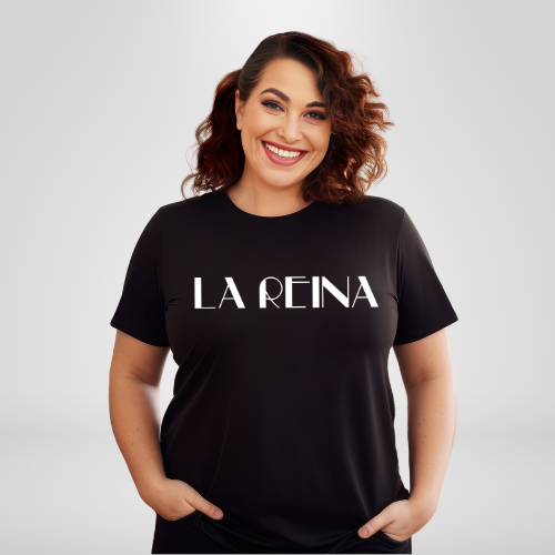 La Reina (white script) Tee