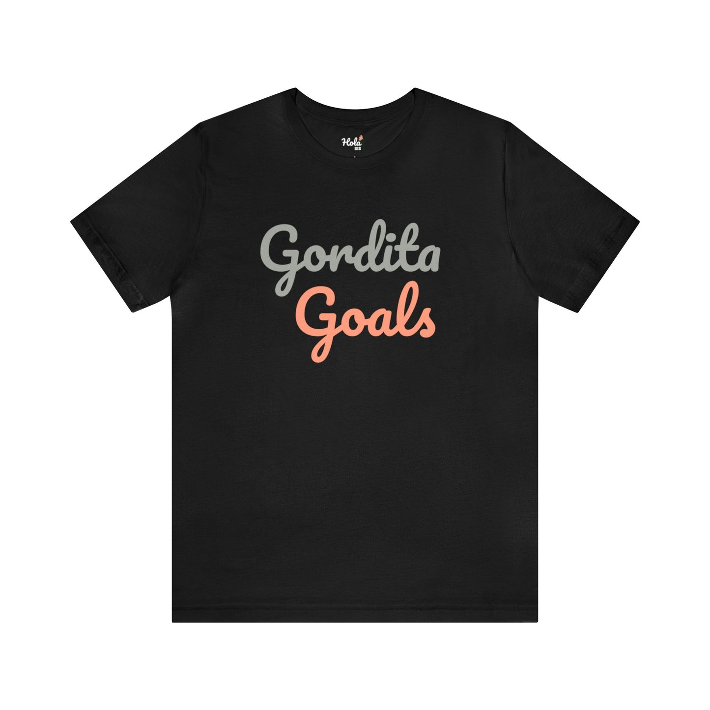 Gordita Goals Black Tee