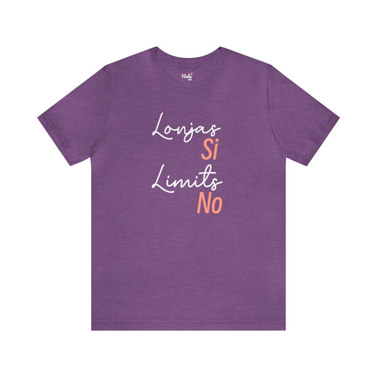 Lonjas Si, Limits No (white script) Tee