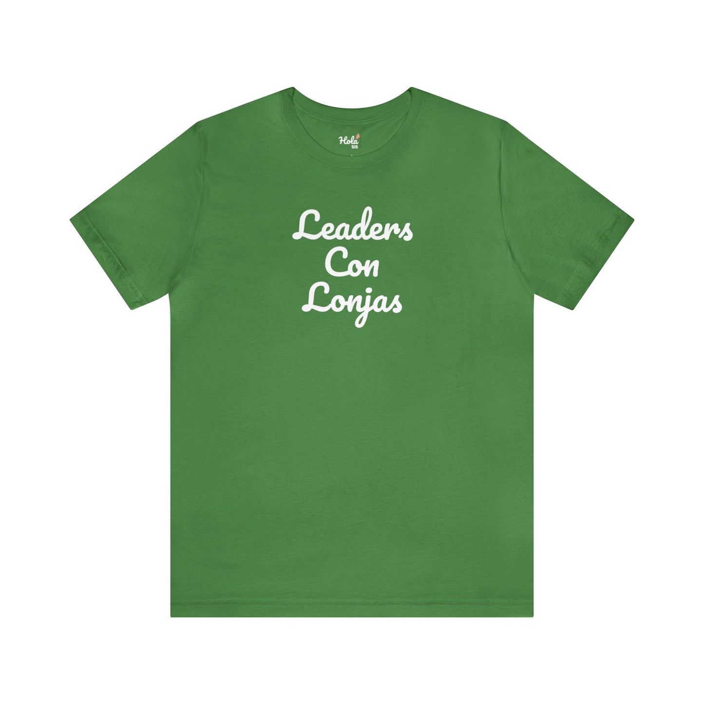 Leaders Con Lonjas (white script) Tee